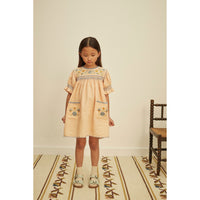 Apolina Satin Pink Dora Dress