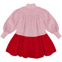 The Middle Daughter Double Violet/ Glace Cherry Double Whammy Dress