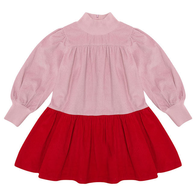 The Middle Daughter Double Violet/ Glace Cherry Double Whammy Dress