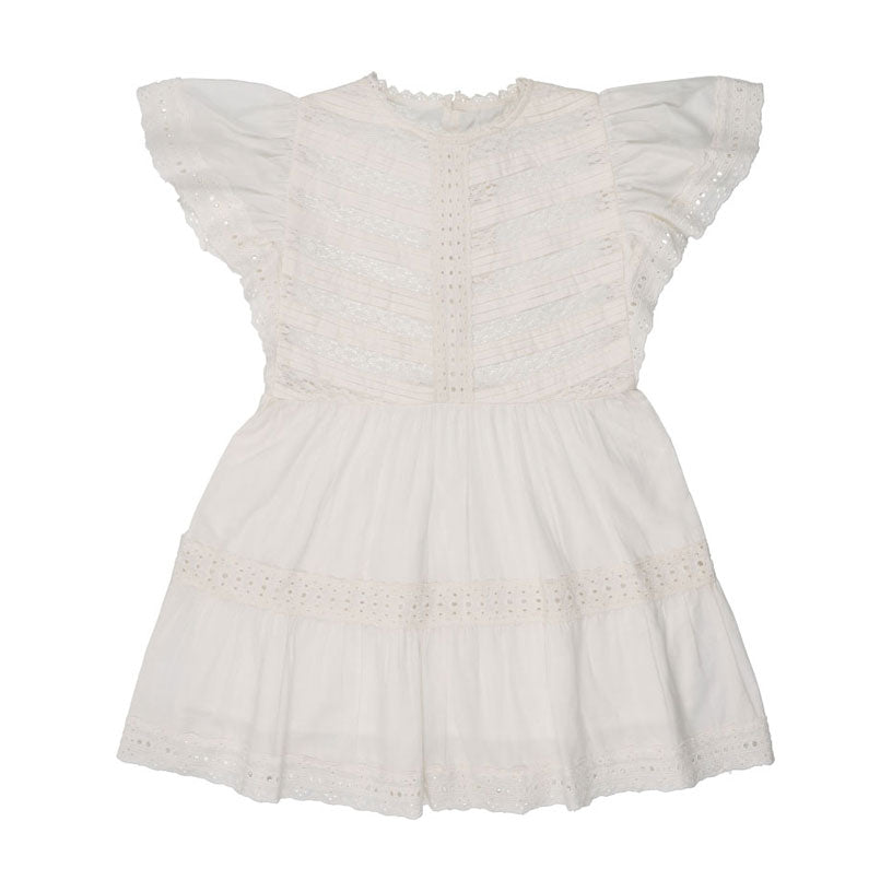 The New Society Off White Downey Dress
