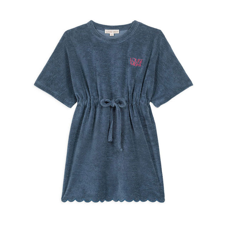 Louise Misha Horizon Blue Terry Adele Dress