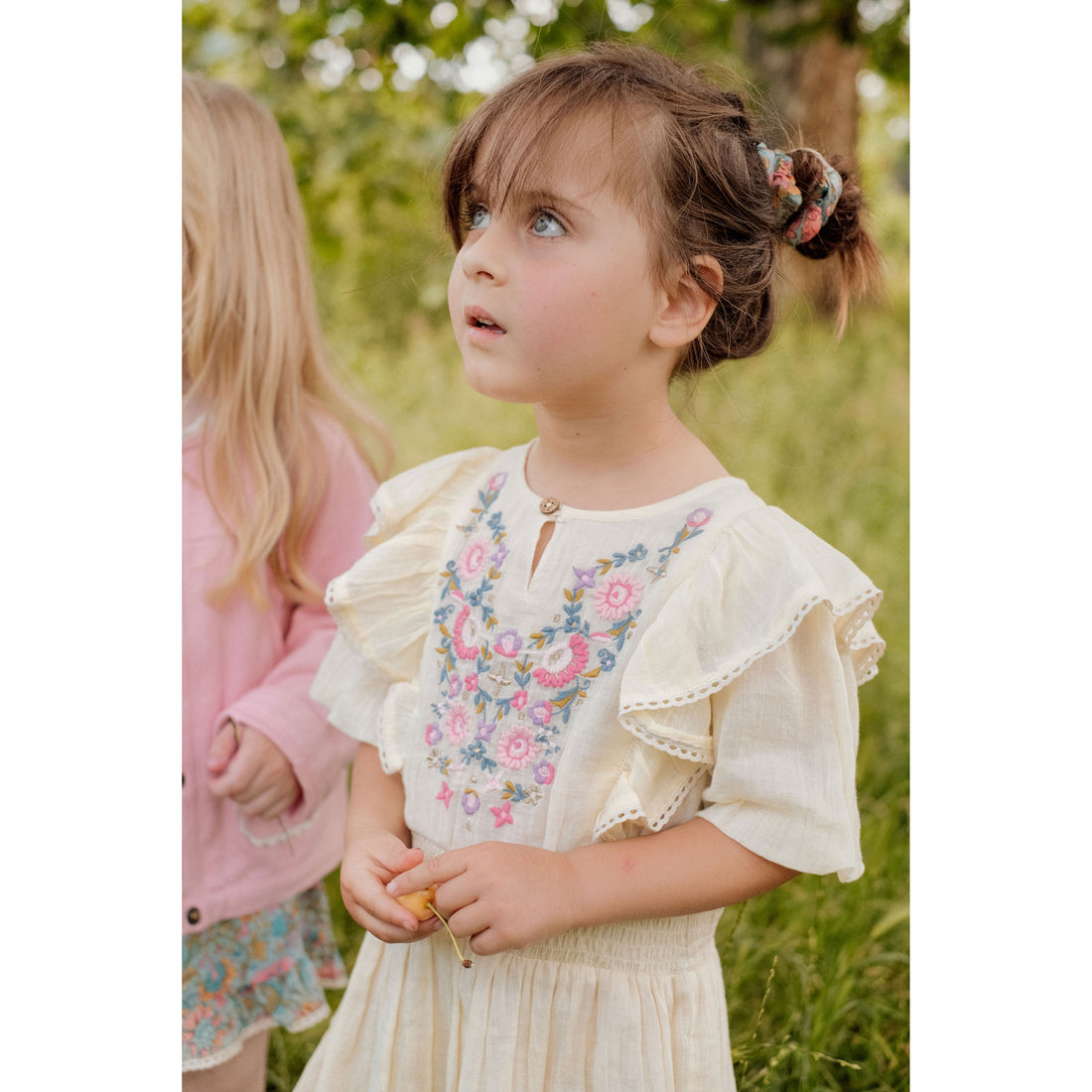 Louise Misha Yellow Aliette Dress
