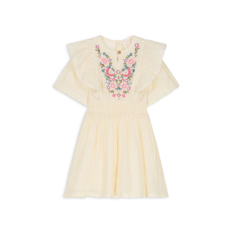 Louise Misha Yellow Aliette Dress