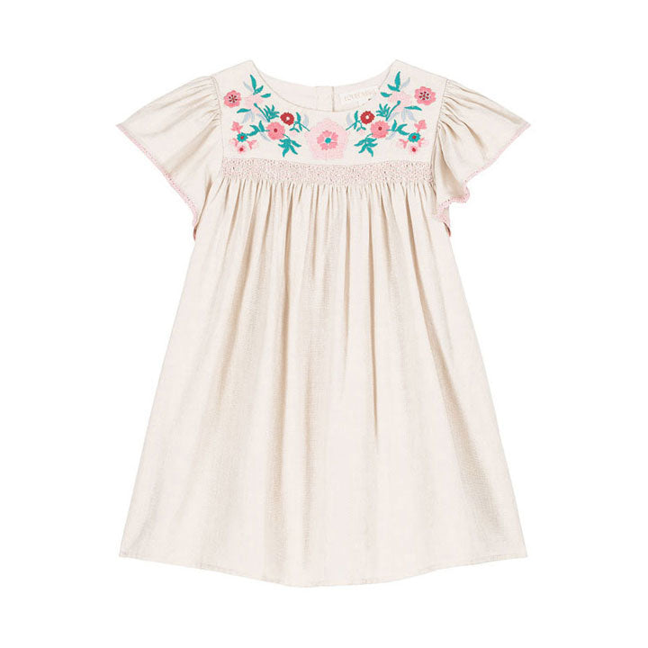 Louise Misha Cream Anna Dress