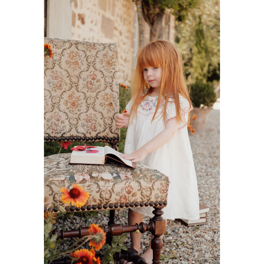 Louise Misha White Aria Dress
