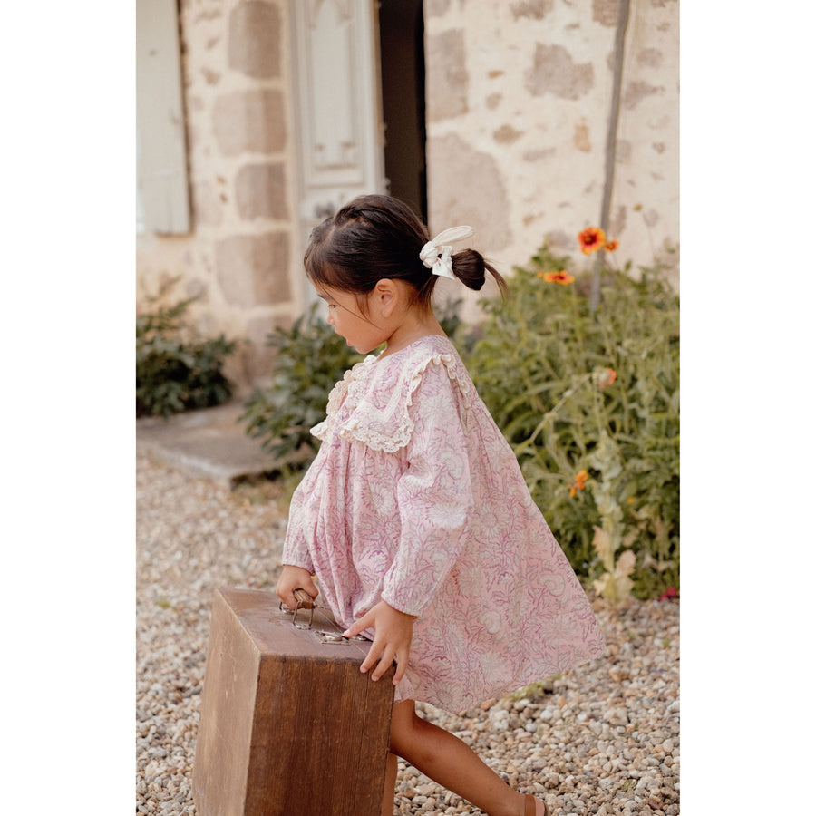 Louise Misha Pink Daisy Garden Arinola Dress
