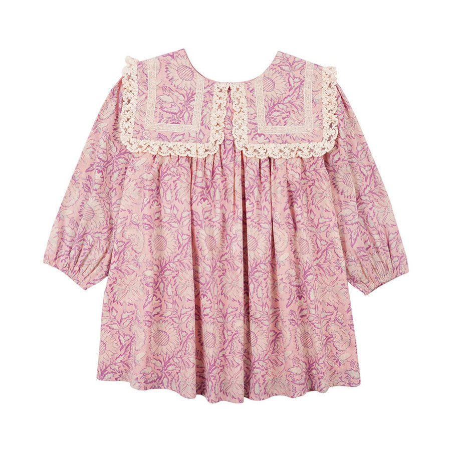 Louise Misha Pink Daisy Garden Arinola Dress