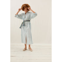 Louise Misha Blue Stripes Deepalina Dress
