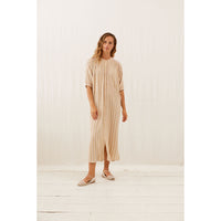 Louise Misha Multicolor Rainbow Lines Deepalina Dress