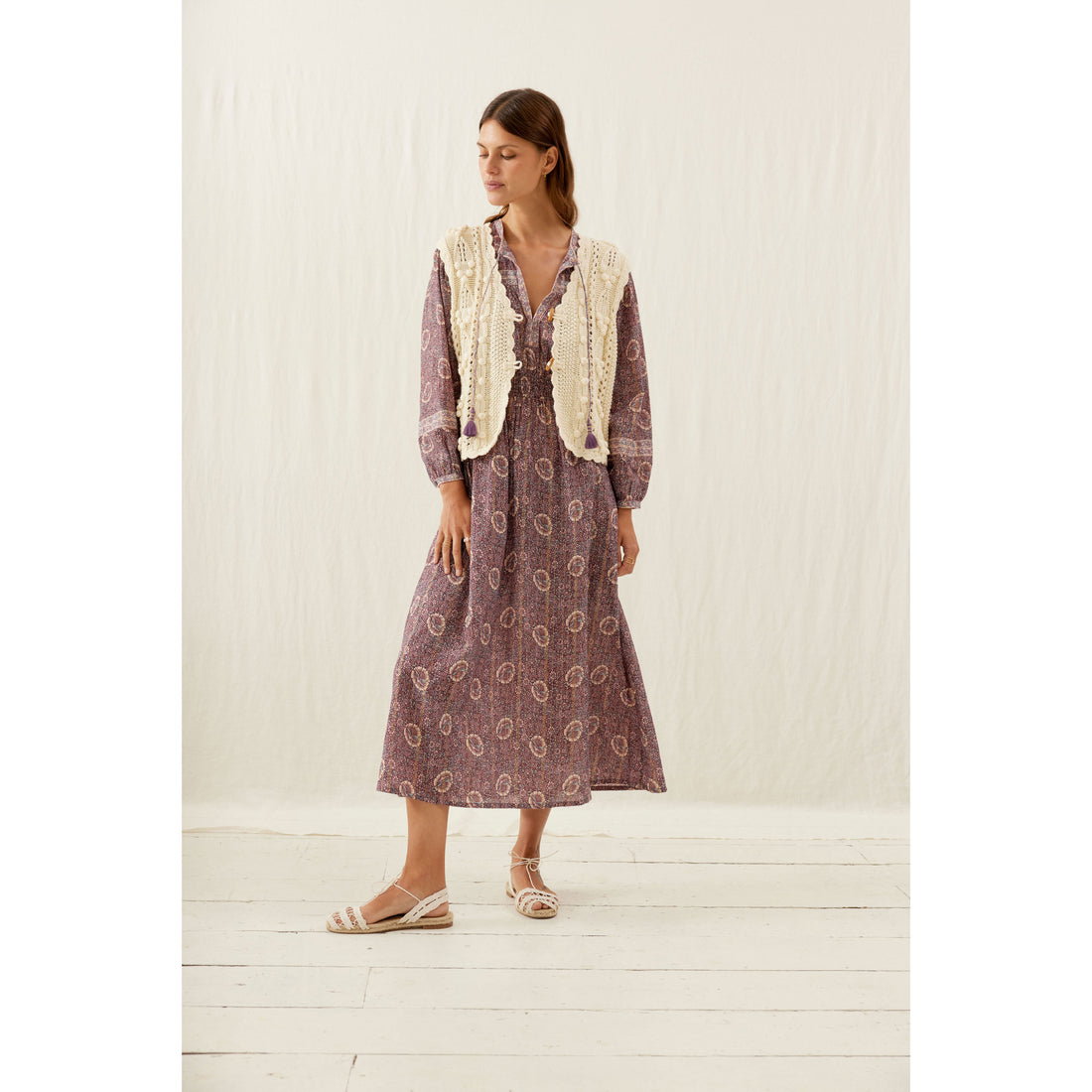 Louise Misha Purple Dusk Grove Diane Dress