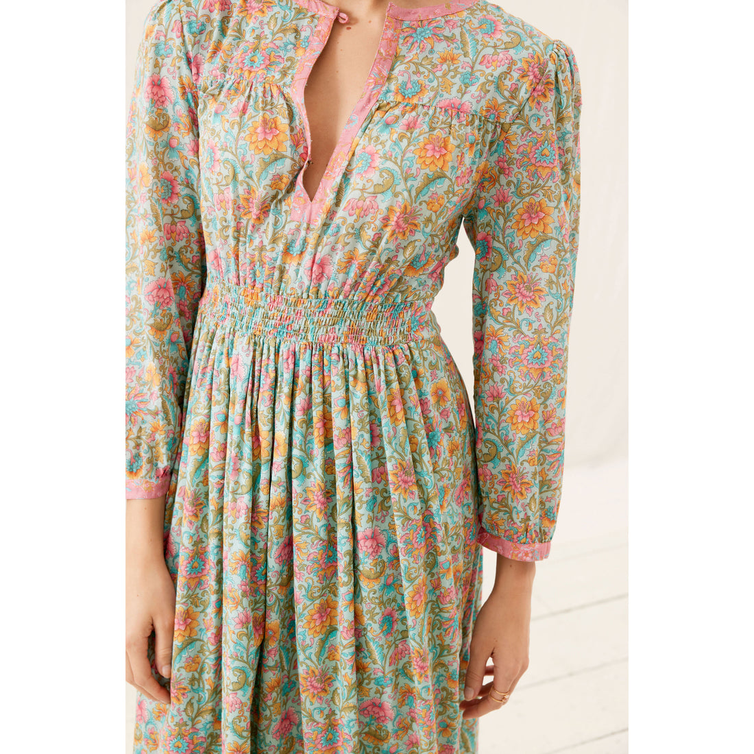 Louise Misha Water Riverside Flowers Diane Dress