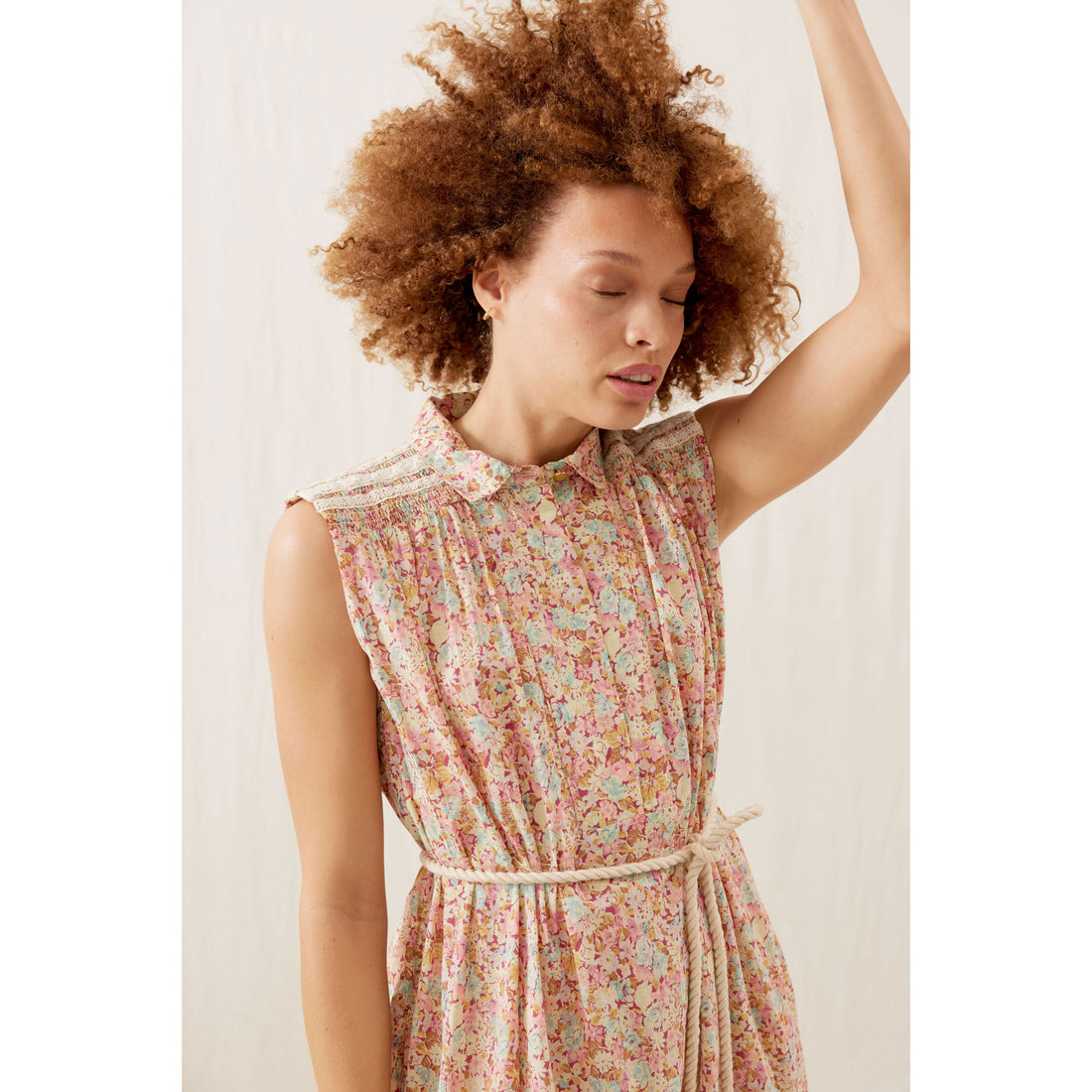 Louise Misha Pink Sweet Pastel Diwa Dress