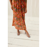 Louise Misha Cinnamon Poppy Bloom Marjorie Dress