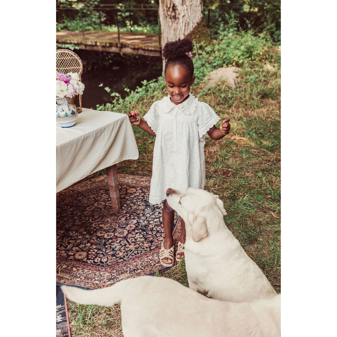 Louise Misha White Marla Dress