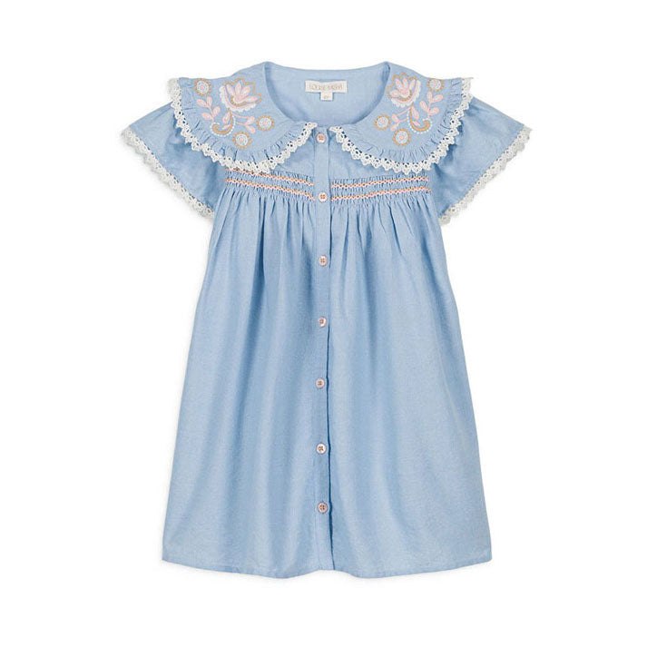 Louise Misha Light Blue Nalina Dress