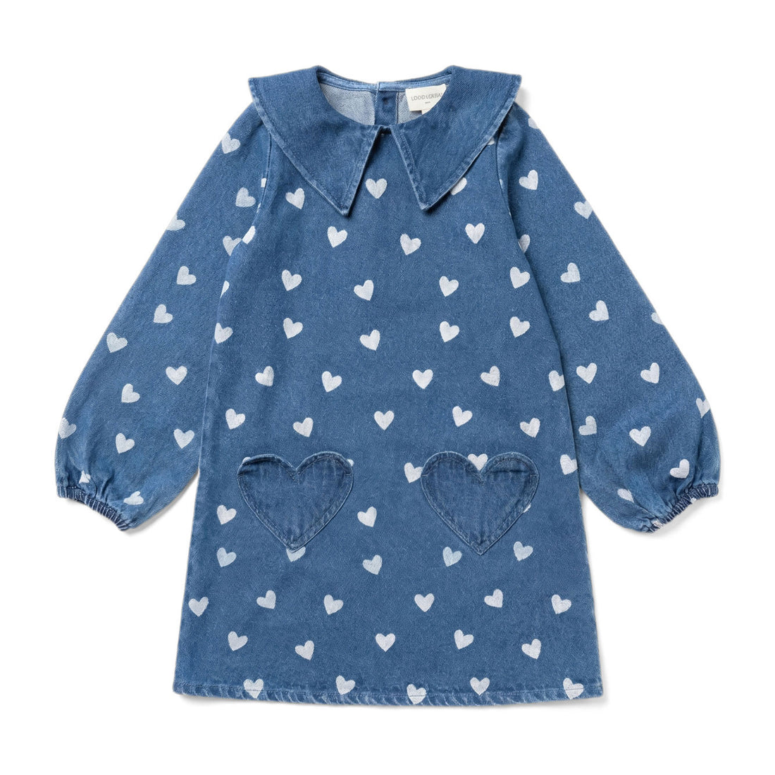 Louis Louise Denim Heart Odile Dress