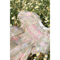 Louise Misha Khaki Wild Bouquet Olivina Dress