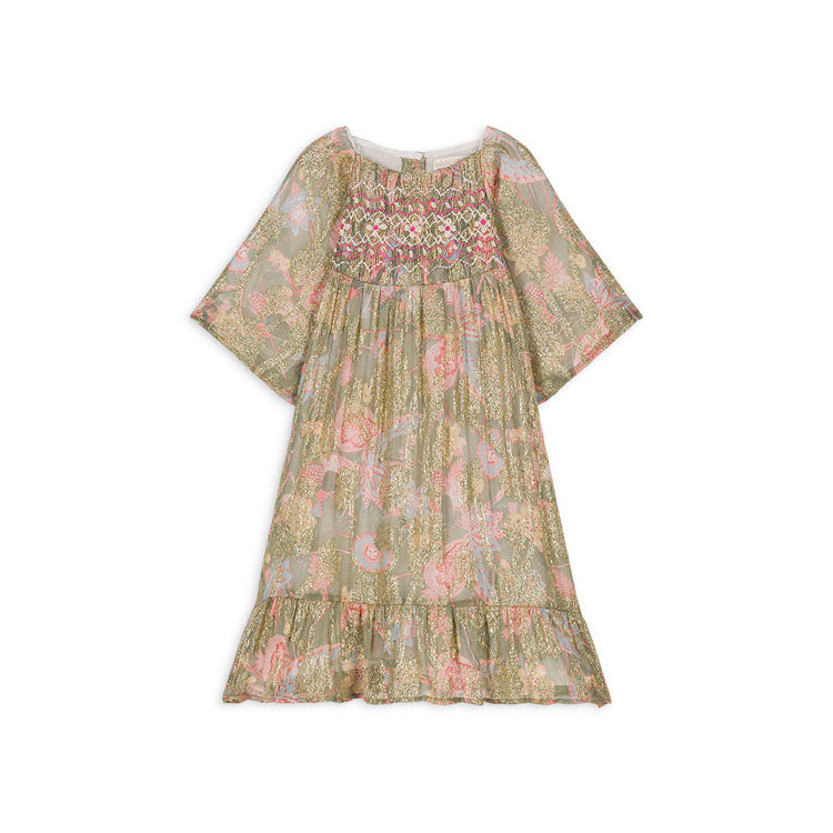 Louise Misha Khaki Wild Bouquet Olivina Dress