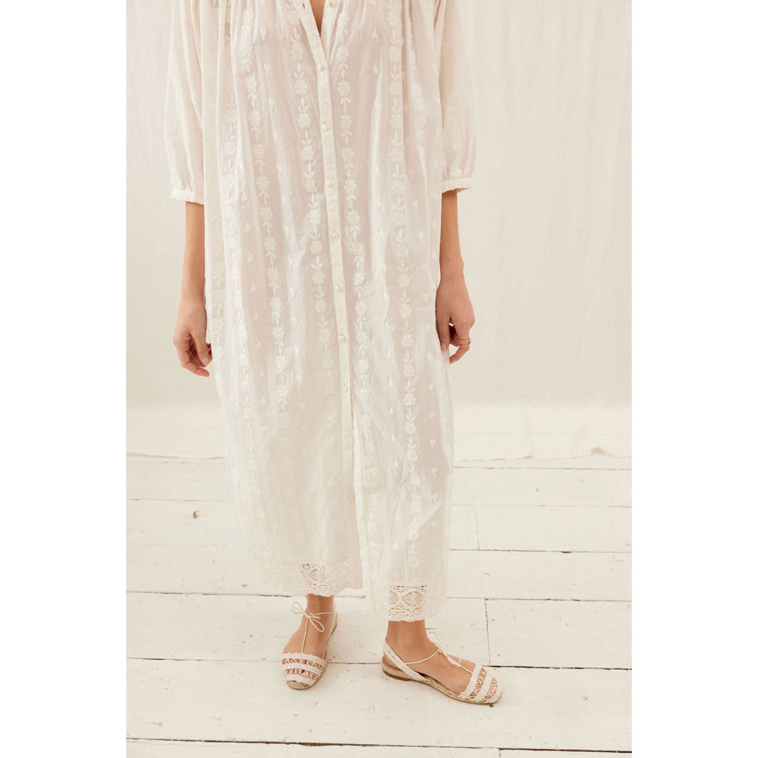 Louise Misha Off White Palina Dress