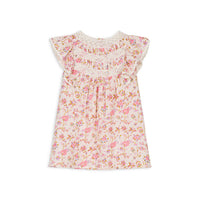 Louise Misha Cream Bucolia Fields Psonia Dress