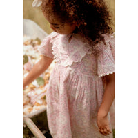 Louise Misha Pink Daisy Garden Siloe Dress