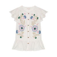 Louise Misha Off White Vania Dress