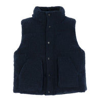 Finger in the Nose  Navy Drive Sleeveless Padded Jacket