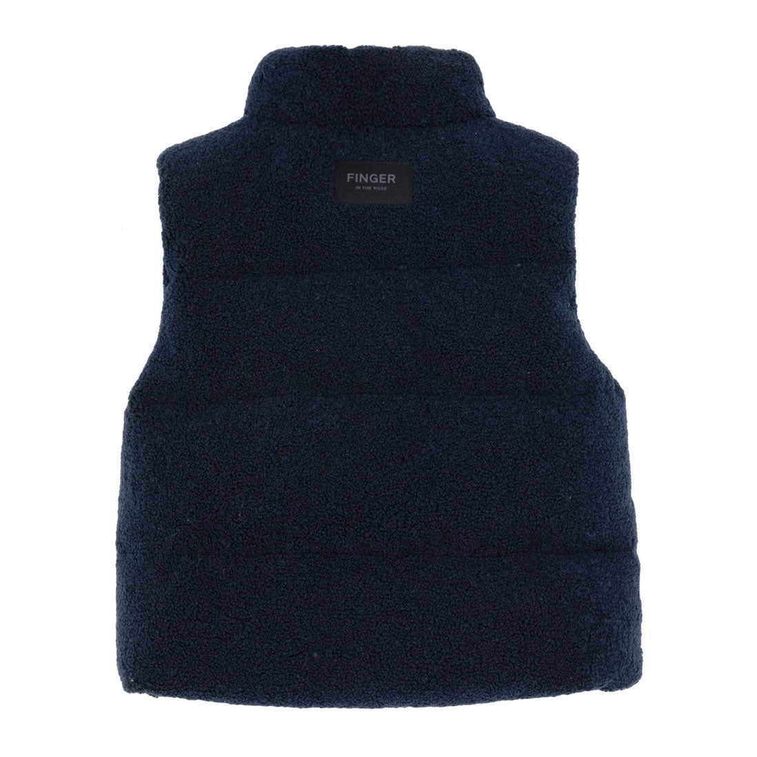 Finger in the Nose  Navy Drive Sleeveless Padded Jacket
