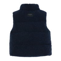 Finger in the Nose  Navy Drive Sleeveless Padded Jacket