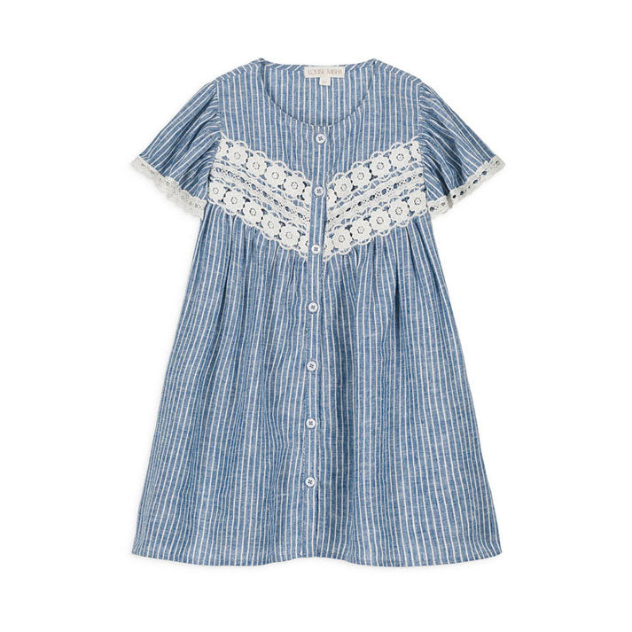 Louise Misha Blue Stripe Morlina Dress