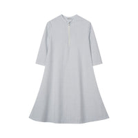 Coco Blanc Blue Striped Swim Dress
