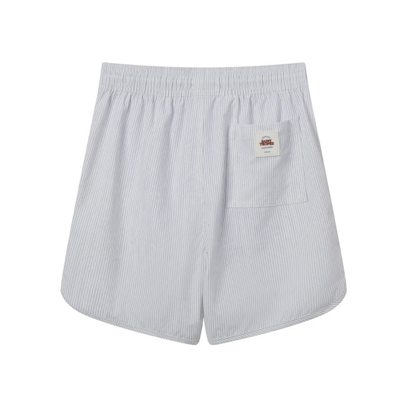 Coco Blanc Blue Striped Swim Trunk