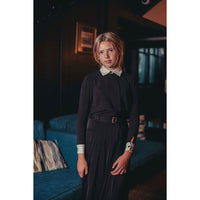Coco Blanc Black Blouse