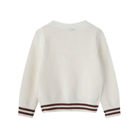 Coco Blanc Cream Crochet Cardigan