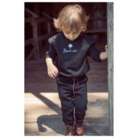 Coco Blanc Black Sweatshirt Set