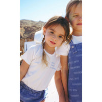 Coco Blanc White Short Sleeve Tee