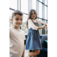 L by Ladida Blue Denim Pocket Jumper
