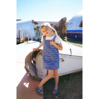 Coco Blanc Blue Denim Printed Jumper
