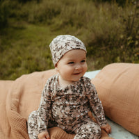 Ladida Layette Pink Clover Footies