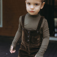 L by Ladida Olive Basic Turtleneck