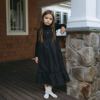 L by Ladida Black Cluster Turtleneck