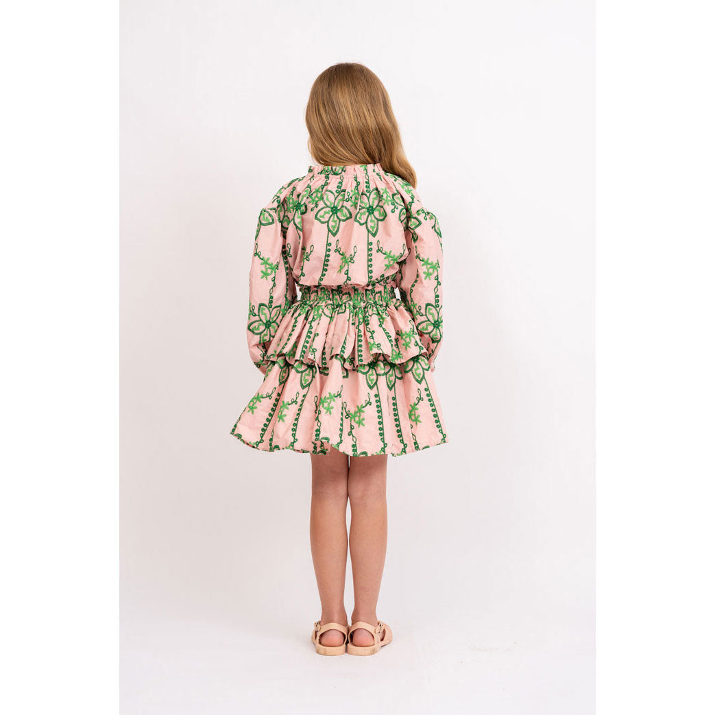 Tia Cibani Coral Mix Marisol Top