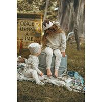 Ladida Layette Acorn Romper + Hat + Blanket