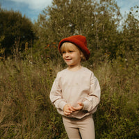 Ladida Layette Mauve Loved Sweatshirt Set