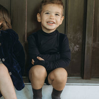 L by Ladida Navy Basic Turtleneck