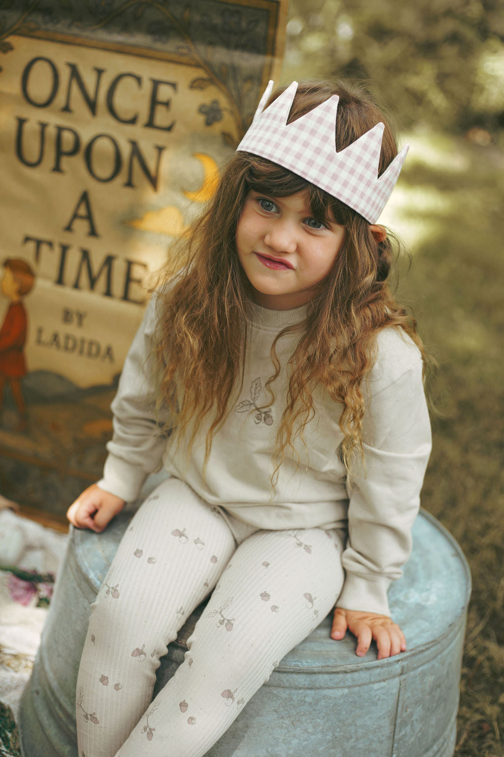 Ladida Layette Acorn Sweatshirt Set