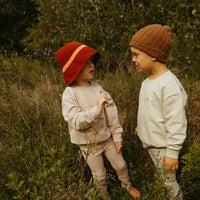 Ladida Layette Mauve Loved Sweatshirt Set