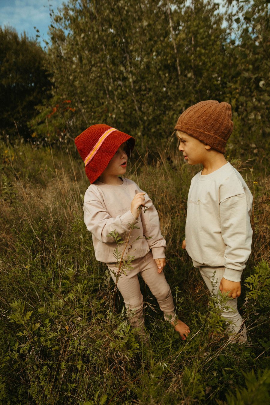 Ladida Layette Mauve Loved Sweatshirt Set