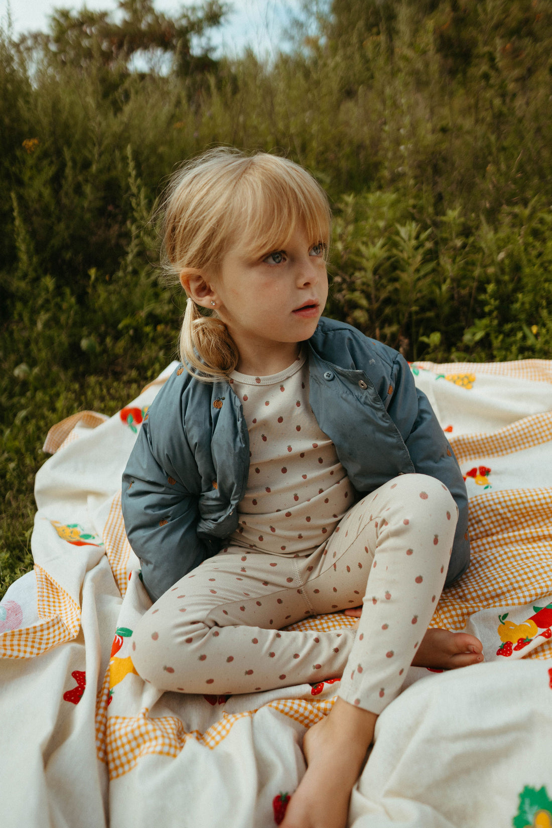 Ladida Layette Red Berry Pajamas