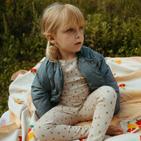 Ladida Layette Red Berry Pajamas